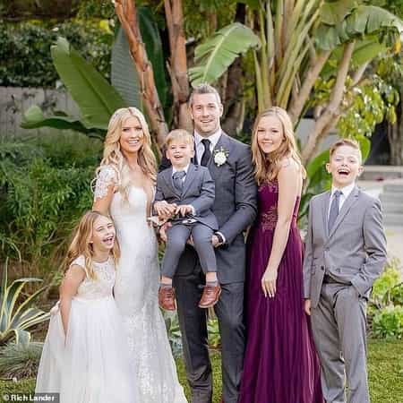 Ant Anstead and Christina Anstead wedd among their four kids